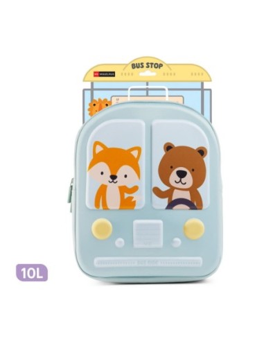 MR.BUS STOP-MINI MOCHILA VERDE 19393