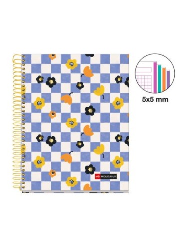 MR.SQUARE IT-N.BOOK A5 120H.CDLA.4491