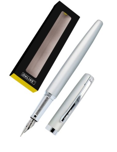 ONLINE-PLUMA ELEGANZA SILVER 34363