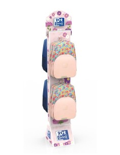 OXFORD-EXPOS.MOCHILAS SPACE(3)FLORAL.(3)