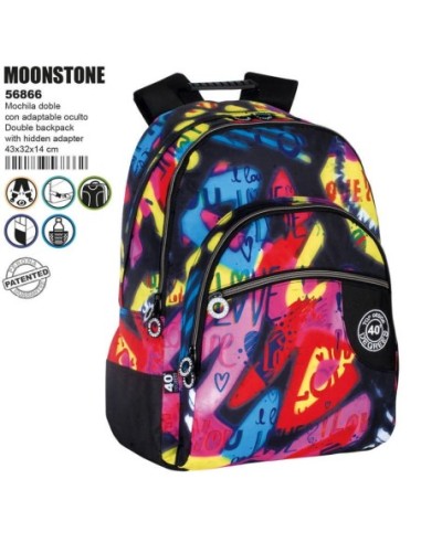 PERONA-MOCHILA DOBLE A.O.CG MOONST.56866