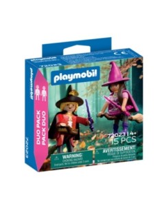 PLAYMOBIL-DUO PACK BRUJA Y MAGO 72023