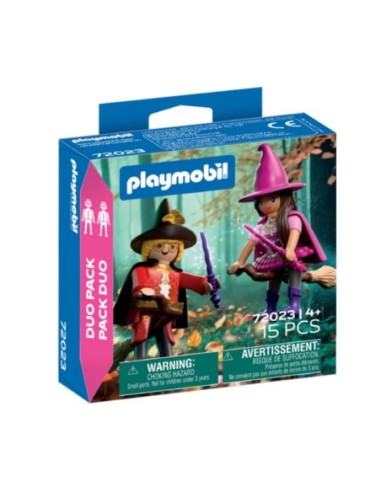 PLAYMOBIL-DUO PACK BRUJA Y MAGO 72023