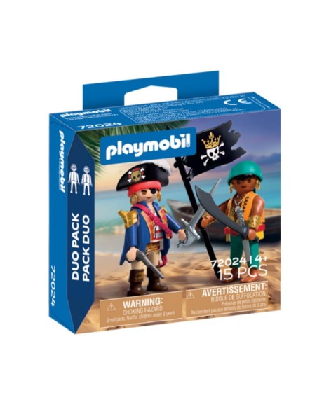 PLAYMOBIL-DUO PACK PIRATAS 72024