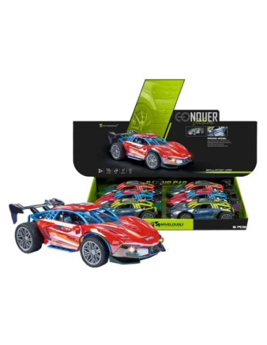 TOYS-COCHE RACING CONQUER LUZ/SON (EX.6)