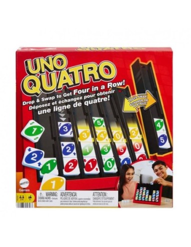 TOYS-JUEGO MATTEL UNO QUATRO