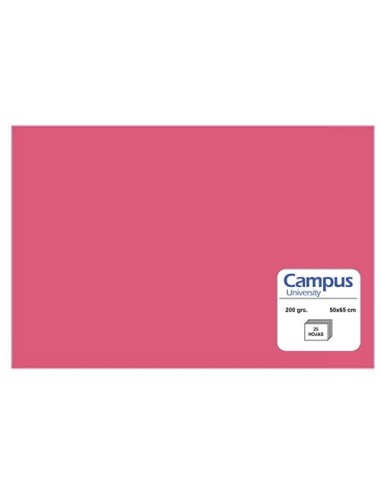 CARTULINA CMP 185G.50x65 FUCSIA P/25