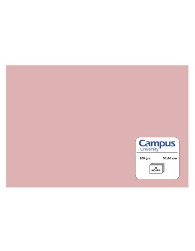 CARTULINA CMP 185G.50x65 ROSA P/25