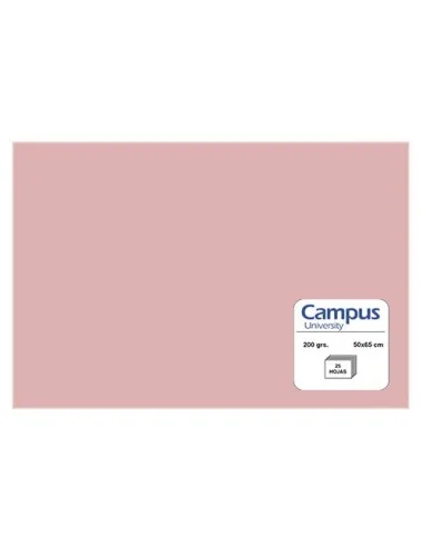 CARTULINA CMP 185G.50x65 ROSA P/25