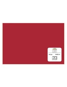 CARTULINA IRIS 185GR. ROJO PT.25