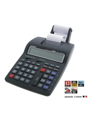 CASIO-CALCULAD.RODILLO HR-150 RCE