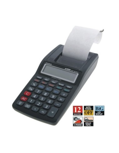 CASIO-CALCULAD.RODILLO HR-8 RCE