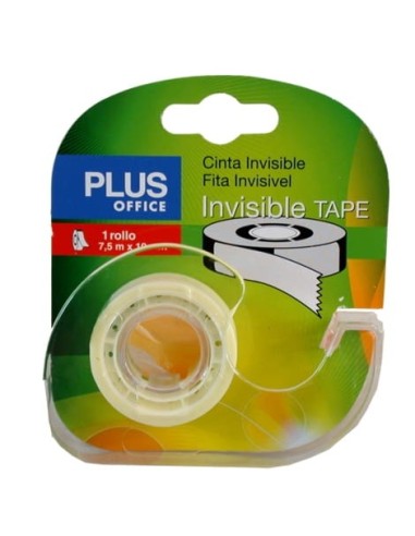 CINTA ADHESIVA PLUS INVISIBL.19x7,5 PORT