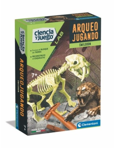 CLEMENT.-ARQUEOJ.SMILODON FLUO 55544