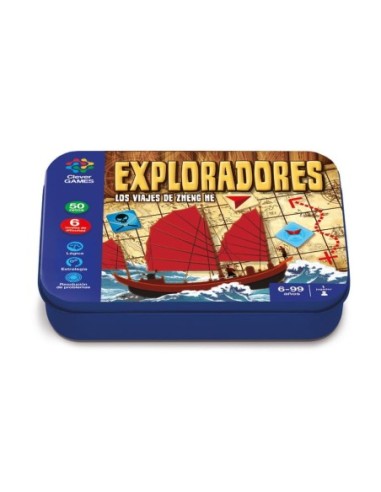 CLEVER GAMES-CAJA METAL EXPLORADORES