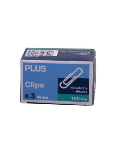 CLIPS LABIAD.NIQUEL.PLUS Nº3 -C/100-