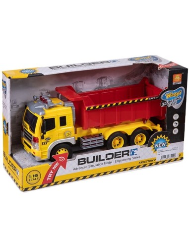 COCHES WENYI 1/16 CAMION VOLQUETE