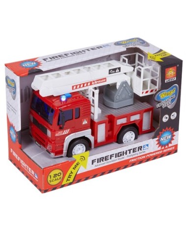 COCHES WENYI 1/20 CAM.BOMBEROS CESTA