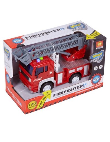 COCHES WENYI 1/20 CAM.BOMBEROS ESCALERA