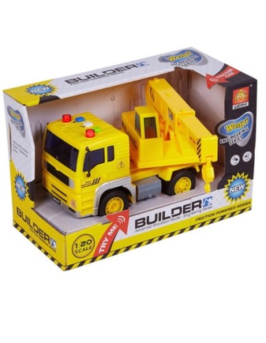 COCHES WENYI 1/20 CAMION GRUA PLUMA