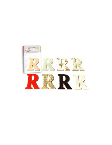 CRAFTS-PACK 8 LETRAS MAD.DECOR"R"