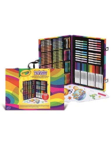 CRAYOLA-MALETIN ARTISTA ARCOIRIS 041054