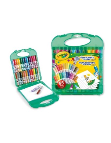 CRAYOLA-MALETIN ROTULAD,LAVABLES 04-5227