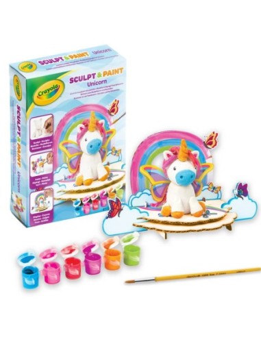 CRAYOLA-SET ESCULTURA UNICORNIO 04-0259