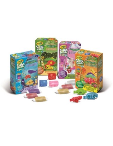 CRAYOLA-SET PASTA MODELAR PERFUMADA 4MOD