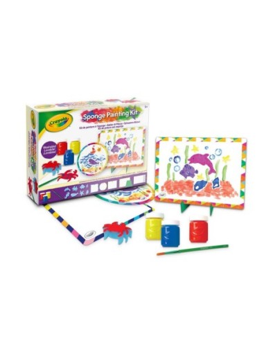 CRAYOLA-SET PINTURAS ESPONJAS 04-2950