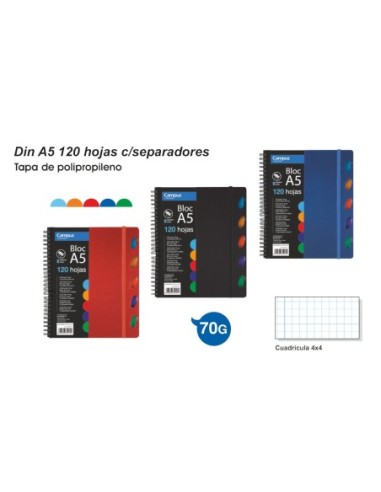 CUAD.MICRP.A5 120H.PP.70G.SEPARAD.001767