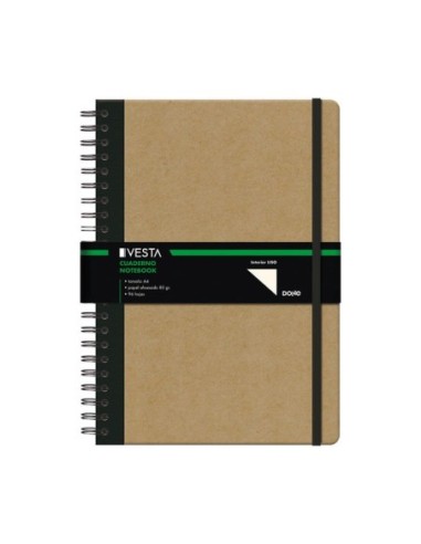 CUADERNO NATURE ESPIRAL A4 LISO 10743