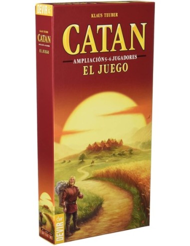 DEVIR-CATAN EXT.5-6 JUGADORES