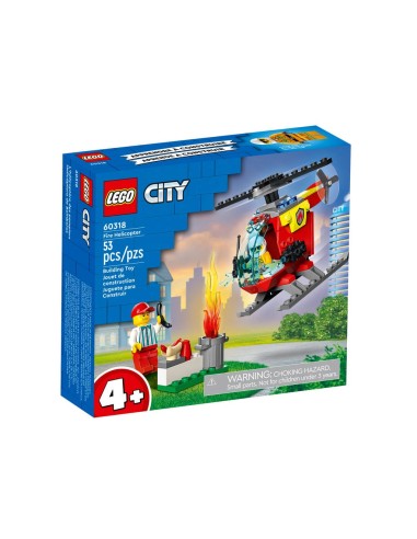 LEGO CITY HELICOPTERO BOMBEROS 60318
