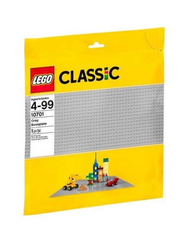 LEGO CLASSIC BASE GRIS 10701