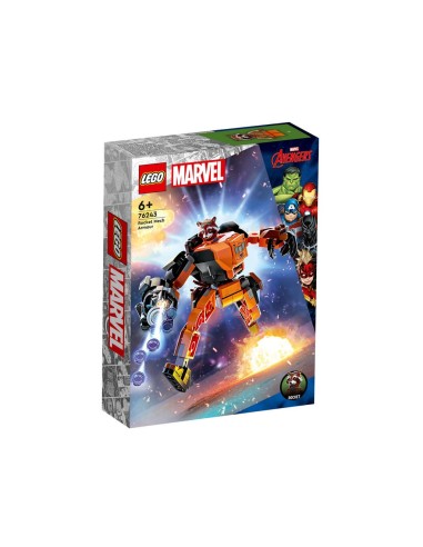 LEGO MARVEL ARMADURA ROBOT ROCKET 76243