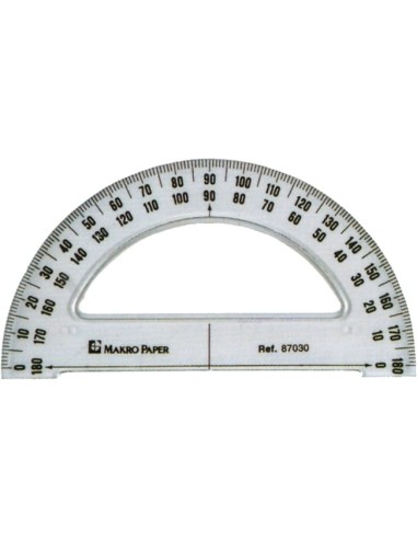 DIBUJO-SEMICIRCULO MAKRO GRANDE 13 CM.