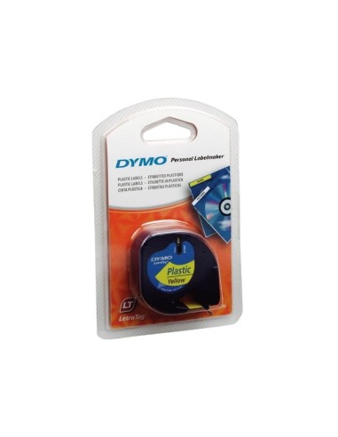 DYMO TAG - CINTA PLAST.4x12 N/AM.R.91202