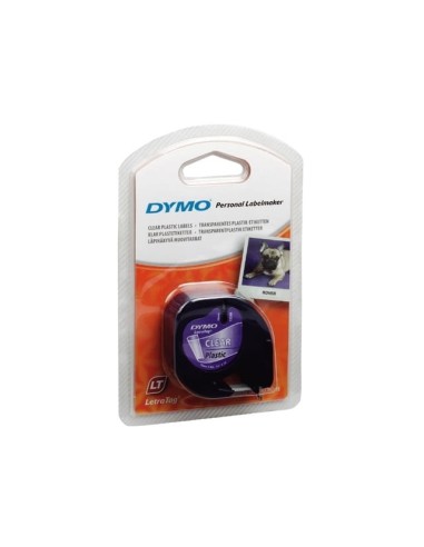 DYMO TAG - CINTA PLAST.4x12 N/TR.R.12267