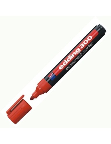 EDDING-ROTULADOR 300 ROJO