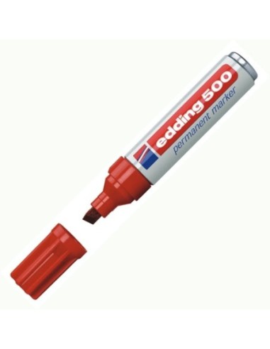 EDDING-ROTULADOR 500 ROJO