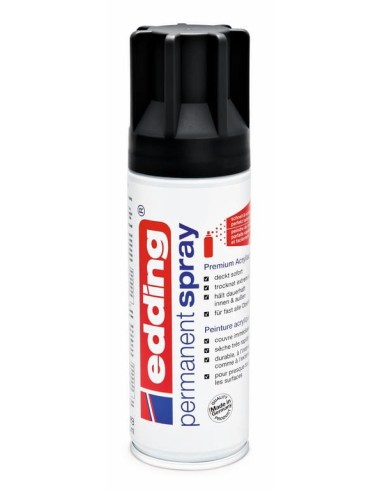 EDDING-SPRAY PERM.200ML.NEGRO INT.