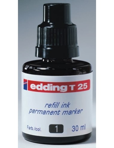 EDDING-TINTA ROTULAD.T-25 NEGRO