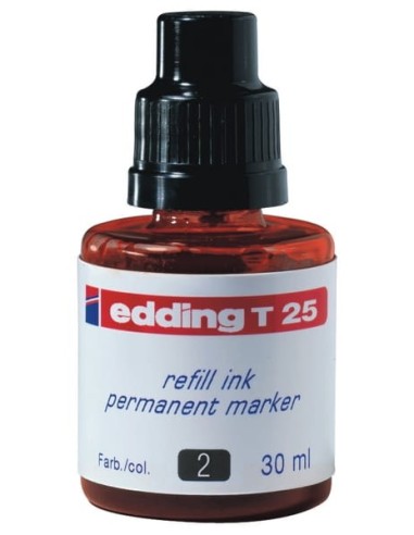 EDDING-TINTA ROTULAD.T-25 ROJO