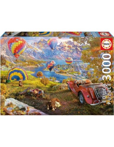 EDUCA-PUZZLE 3000PZ.VALLE GLOBOS 19947