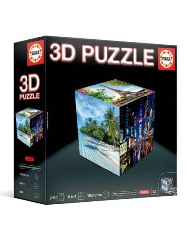 EDUCA-PUZZLE 3D TRAVEL 20124