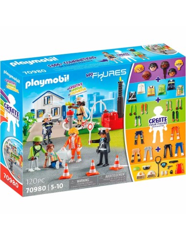 PLAYMOBIL-MY FIGURES MISION RESCATE70980