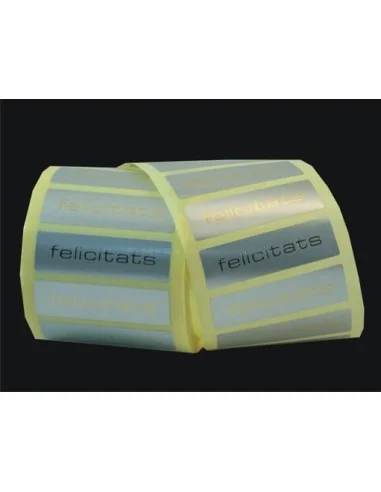 ETIQ.FELICITATS ALL.PLATA ET-1125-R.500-