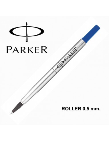 PARKER-CARGAS ROTUL.ROLLER BALL 0.5 AZUL