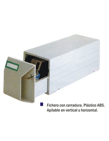 FICHERO 65 DISKETTES ENCAJABLE R.3565